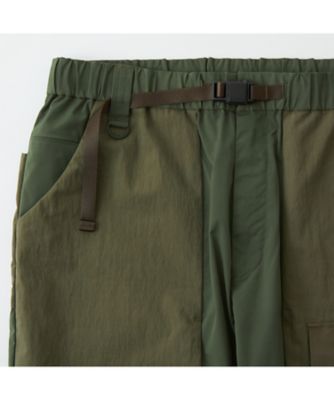 ホワイトマウンテニアリング　グリーンチェックパンツ White Mountaineering WM ×GRAMICCI CARGO PANTS (WM2371411
