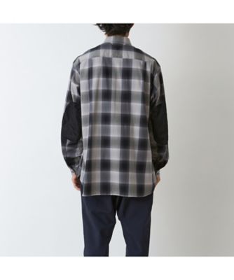 White Mountaineering カジュアルシャツ グレー 0220825J0037 REGULAR COLLAR SHIRT - White mountaineering®︎ – White
