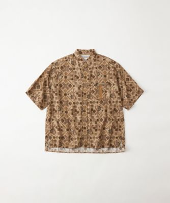 シャツ　ＬＩＯＮ　ＰＡＴＴＥＲＮ　ＭＩＤ　ＧＵＳＳＥＴ　ＳＬＥＥＶＥ　ＳＨＩＲＴ　ＷＭ２５７１１０６