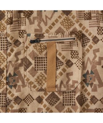 シャツ　ＬＩＯＮ　ＰＡＴＴＥＲＮ　ＭＩＤ　ＧＵＳＳＥＴ　ＳＬＥＥＶＥ　ＳＨＩＲＴ　ＷＭ２５７１１０６