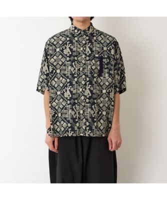 シャツ　ＬＩＯＮ　ＰＡＴＴＥＲＮ　ＭＩＤ　ＧＵＳＳＥＴ　ＳＬＥＥＶＥ　ＳＨＩＲＴ　ＷＭ２５７１１０６