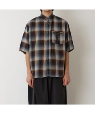シャツ　ＬＩＯＮ　ＰＡＴＴＥＲＮ　ＭＩＤ　ＧＵＳＳＥＴ　ＳＬＥＥＶＥ　ＳＨＩＲＴ　ＷＭ２５７１１０７