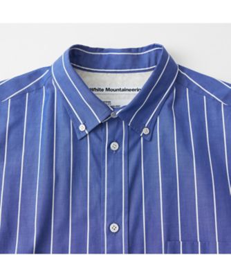 シャツ　ＭＩＤ　ＧＵＳＳＥＴ　ＳＬＥＥＶＥ　ＳＴＲＩＰＥ　ＢＵＴＴＯＮ　ＳＨＩＲＴ　ＷＭ２５７１１１７