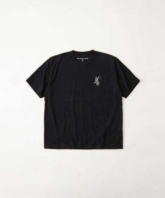 ＜White Mountaineering＞Ｔシャツ　ＷＭ　ＬＯＧＯ　ＥＭＢＲＯＩＤＥＲＹ　ＴーＳＨＩＲＴ　ＷＭ２５７１５１３