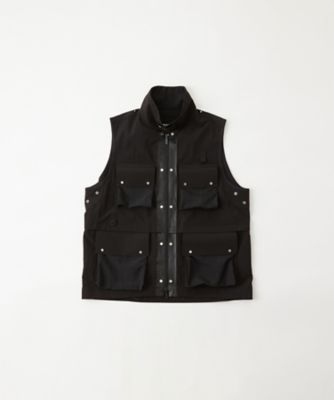 ＜White Mountaineering＞ベスト　ＬＵＧＧＡＧＥ　ＶＥＳＴ　ＢＫ２５７１２０７