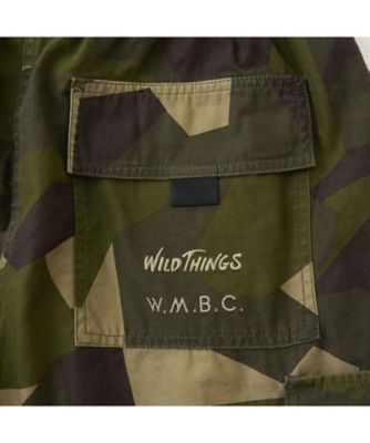 ショートパンツ　ＷＭ　ｘ　ＷＩＬＤ　ＴＨＩＮＧＳ　ＳＷＥＤＥＮ　ＣＡＭＯ　ＣＡＲＧＯ　ＳＨＯＲＴ　ＰＡＮＴＳ　ＢＣ２５７１４０２