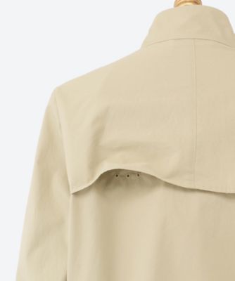 スタンドカラー　スプリットヨーク　ライトウェイトポプリン　ブルゾン　ＧＩＡＮＮＩ
