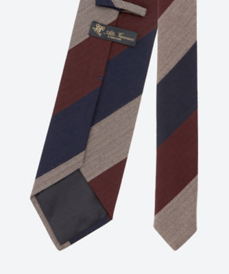 Atto Vannucci (Men)/アット ヴァンヌッチ シルク レジメンタル  