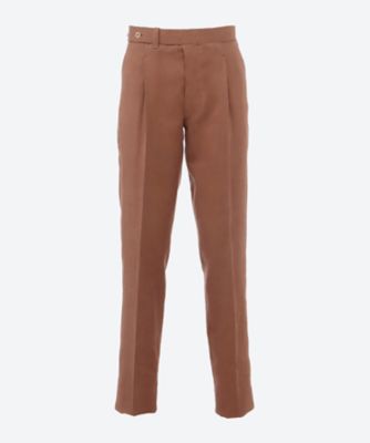 ＜Ambrosi (Men)＞リネンスラックス　５１／ＳＯＬＢＩＡＴＩ生地使用