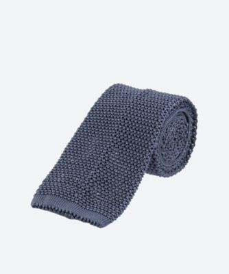 Atto Vannucci (Men)/アット ヴァンヌッチ シルク　ニットタイ　ソリッド