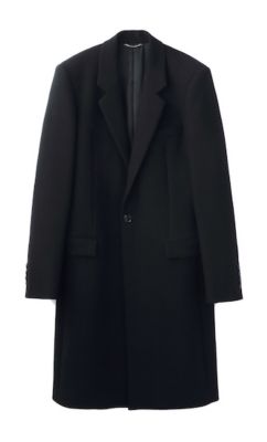 ＜三越伊勢丹/公式＞ JOHN LAWRENCE SULLIVAN (Men)/ジョン ローレンス サリバン コート MELTON CHESTERFIELD COAT JLS 01 19 BLACK コート・ジャケット【三越伊勢丹/公式】