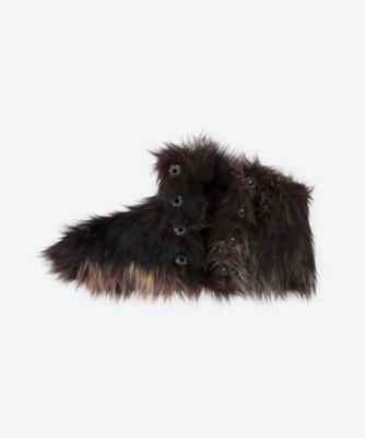 ジャガードファーシューズカバー　ＭＯＤＡＣＲＹＬＩＣ　ＪＡＣＱＵＡＲＤ　ＦＵＲ　２４Ｓ－８４７ＡＣＵ４－Ｆ