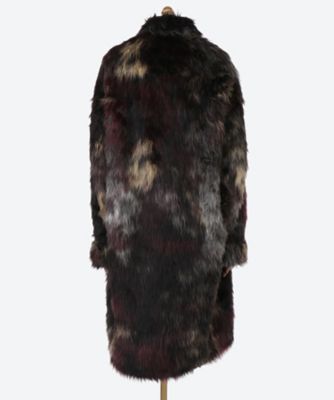 ジャガードファーオーバートレンチコート　／　ＭＯＤＡＣＲＹＬＩＣ　ＪＡＣＱＵＡＲＤ　ＦＵＲ　２４Ｓ－８４７ＣＯＭ１－Ｆ