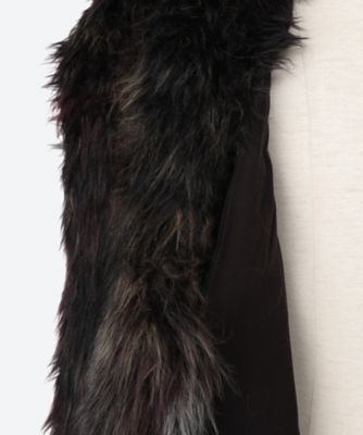 ジャガードファーオーバートレンチコート　／　ＭＯＤＡＣＲＹＬＩＣ　ＪＡＣＱＵＡＲＤ　ＦＵＲ　２４Ｓ－８４７ＣＯＭ１－Ｆ
