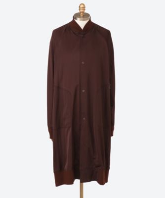 ＜三越伊勢丹/公式＞ JULIUS/NILφS/ユリウス/ニルズ ボンバーコート VISCOSE／NYLON STRETCH SATIN 24S-847COM2 BURGUNDY コート・ジャケット【三越伊勢丹/公式】