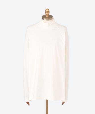 エンブロイダリーハイネックロングスリーブＴシャツ　ＣＯＴＴＯＮ　ＳＺ　ＪＥＲＳＥＹ　２４Ｓ－８４７ＣＰＭ３