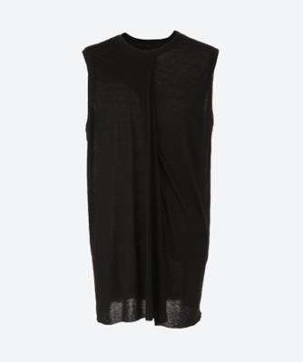リックオウエンス　23aw ノースリーブカットソー RICK OWENS(リックオウエンス) 23SS長袖シャツRU01C4236-ZL