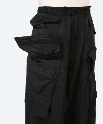 ワイドカーゴパンツ　ＶＩＳＣＯＳＥ／ＮＹＬＯＮ　ＳＴＲＥＴＣＨ　ＳＡＴＩＮ　２４Ｓ－８４７ＰＡＭ５