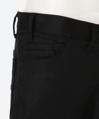 デニムクロップドパンツ　／　１０．５ｏｚ　ＳＴＲＥＴＣＨ　ＤＥＮＩＭ　２４Ｓ－８４７ＰＡＭ６－ＢＫ
