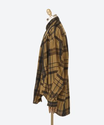 ジャガードチェックシャツ　／　ＲＡＹＯＮ　ＳＩＬＫ　ＣＨＥＣＫ　ＪＡＣＱＵＡＲＤ　２４Ｓ－８４７ＳＨＭ１