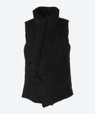 ＜JULIUS/NILφS＞カバードベスト　ＡＬＰＡＣＡ／ＣＡＳＨＭＥＲＥ／ＣＯＴＴＯＮ　ＢＥＡＶＥＲ　２４Ｓ－８４７ＶＥＭ１
