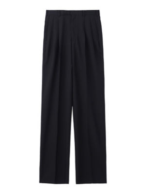 ＜JOHN LAWRENCE SULLIVAN (Men)＞トラウザーズ　Ｗｏｏｌ　ｐｌｅａｔｅｄ　ｔｒｏｕｓｅｒｓ　ＪＬＳ－０１－０４