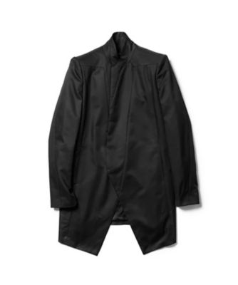 ＜JULIUS/NILφS＞スタンドカラープリズムコート　ＶＩＳＣＯＳＥ／ＣＯＴＴＯＮ　ＨＥＡＶＹ　ＳＡＴＩＮ　２４Ｓ－８５７ＪＡＭ１