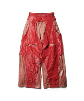 メカニカルワイドパンツ　ＮＹＬＯＮ／ＣＯＴＴＯＮ　ＤＯＵＢＬＥ　ＣＬＯＴＨ　２４Ｓ－８５７ＰＡＭ７