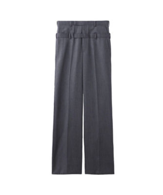 パンツ　ＷＯＯＬ　ＧＡＢＡＲＤＩＮＥ　ＤＯＵＢＬＥ　ＳＴＡＣＫＥＤ　ＴＲＯＵＳＥＲＳ　２Ｂ００１－０２２４－１３