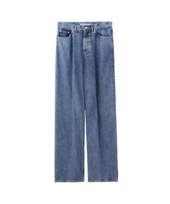 デニムパンツ　ＷＡＳＨＥＤ　ＤＥＮＩＭ　ＴＵＣＫＥＤ　ＷＩＤＥ　ＪＥＡＮＳ　２Ｂ００４ー０３２４ー３５