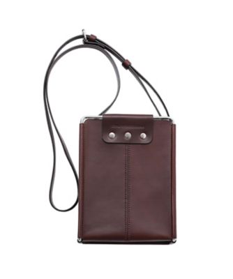 ショルダーバッグ ＦＲＡＭＥ ＬＥＡＴＨＥＲ ＳＨＯＵＬＤＥＲ ＢＡＧ ８Ｂ００１ー０３２４ー４２ | JOHN LAWRENCE SULLIVAN  (Men)/ジョン ローレンス サリバン | 三越伊勢丹オンラインストア・通販【公式】