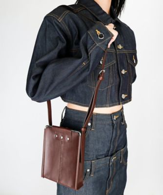 ショルダーバッグ ＦＲＡＭＥ ＬＥＡＴＨＥＲ ＳＨＯＵＬＤＥＲ ＢＡＧ ８Ｂ００１ー０３２４ー４２ | JOHN LAWRENCE SULLIVAN  (Men)/ジョン ローレンス サリバン | 三越伊勢丹オンラインストア・通販【公式】