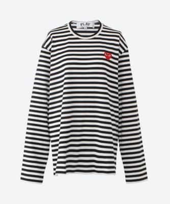 楽天市場】play comme des garcons ボーダー 長袖の通販