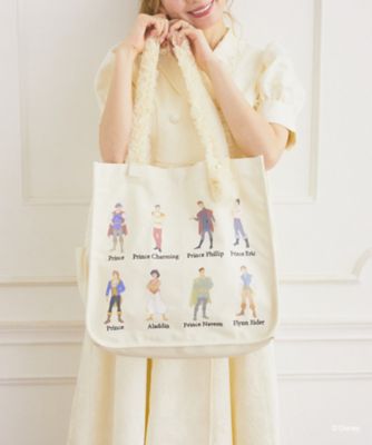 ディズニー キャスト限定 トートバッグ ☆【三越伊勢丹限定】ディズニープリンス／トートバッグ