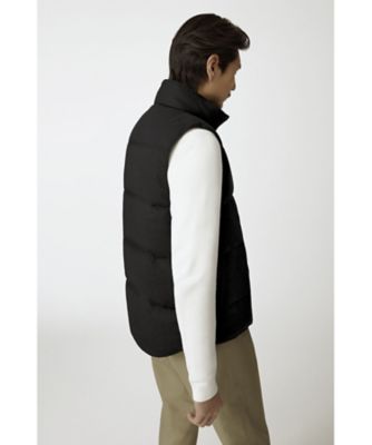 【新品未使用】  GARSON VEST 4151M 黒M CANADA GOOSE（カナダグース） メンズ ダウンベスト CANADAGOOSE Mens