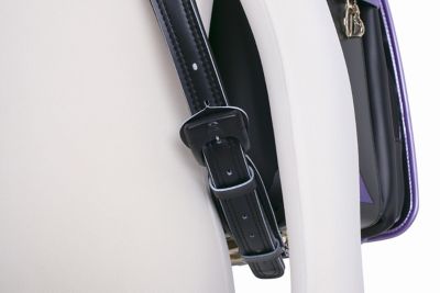 【送料無料】【２０２６年３月中旬以降届】ランドセル　ふわりぃアプラス　名入れあり　ブラック×サックス