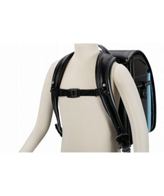 【送料無料】【２０２６年３月中旬以降届】ランドセル　ロイヤルコレクション　名入れあり　ブラック×サックス