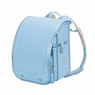 ＜ふわりぃ (Baby&Kids)＞【送料無料】【２０２６年３月中旬以降届】ランドセル　ロイヤルコレクション　名入れあり　サックス×パールスカイ