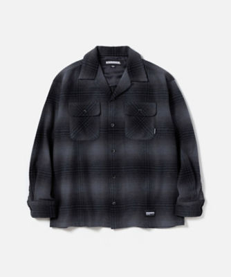 ネルチェックシャツ ＷＯＯＬ ＨＯＭＢＲＥ ＣＨＥＣＫ ＳＨＩＲＴ