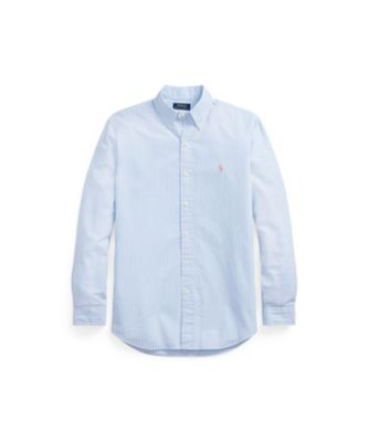 ＜三越伊勢丹/公式＞ POLO RALPH LAUREN (Men)/ポロ ラルフ ローレン クラシックフィットシアサッカーシャツ MNPOWOV16822207 400ブルー トップス【三越伊勢丹/公式】