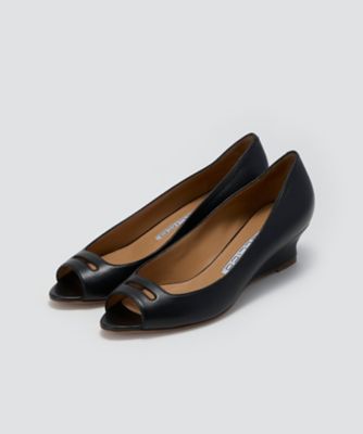 BETA アネッリウェッジソールパンプス 4．0cm 6796