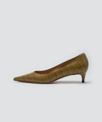 ペリーコ パンプス　37.5 伊勢丹購入 VOLA パンプス 8．0cm PYTHONBLUE