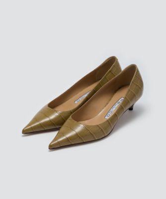 CUORE パンプス 3．5cm OLIVE 0630COCCO