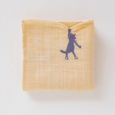 ＨＩＫＫＯＭＩハンカチ　ねこ　新色