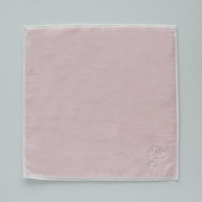 イニシャル刺繍入り　ＳＩＣタオル　ピンク　０８１５８３－４２１１