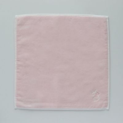 イニシャル刺繍入り　ＳＩＣタオル　ピンク　０８１５８３－４２１１