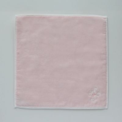 イニシャル刺繍入り　ＳＩＣタオル　ピンク　０８１５８３－４２１１