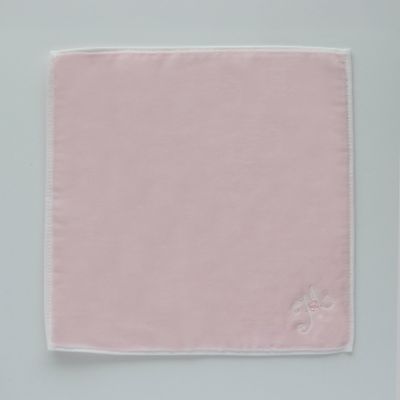 イニシャル刺繍入り　ＳＩＣタオル　ピンク　０８１５８３－４２１１