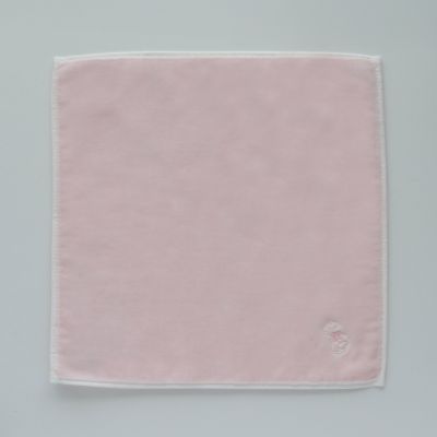 イニシャル刺繍入り　ＳＩＣタオル　ピンク　０８１５８３－４２１１