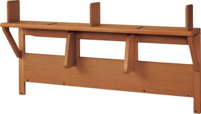 浜本工芸 (Baby & Kids)/ハマモトコウゲイ No.09 バックパネル 幅110cm ダークオーク 机・デスク【三越伊勢丹/公式】